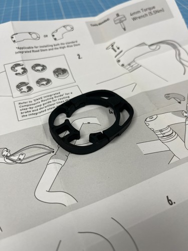 Enve route headset - enve, spacers